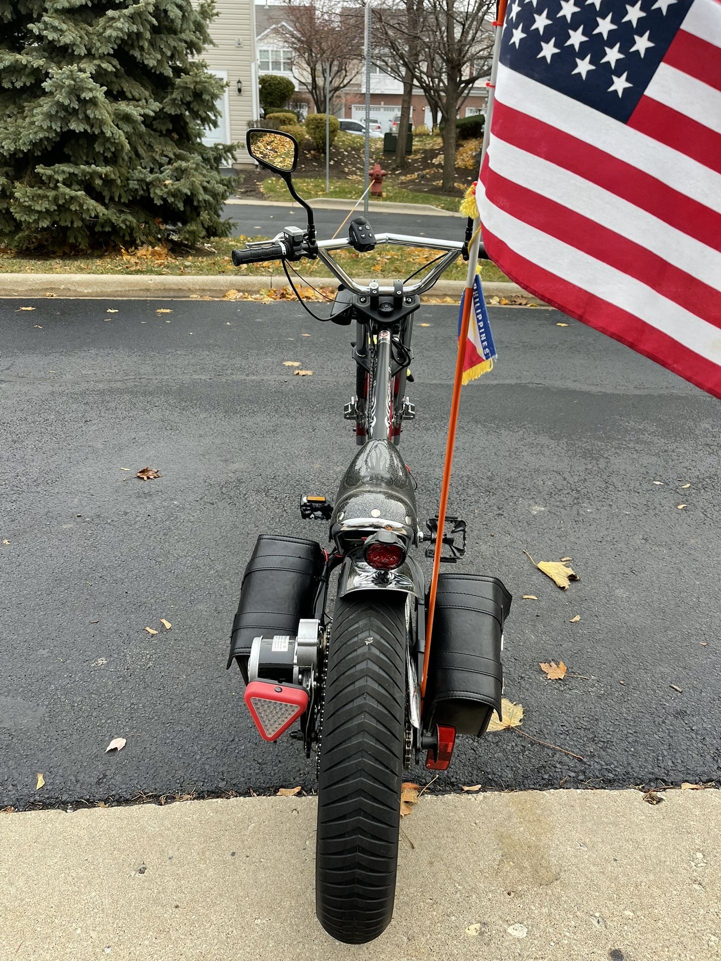 Electric Chopper Bike Or E-bike