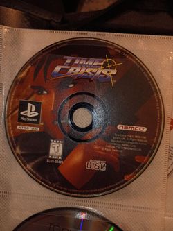 Time Crisis PS1 Game Disc