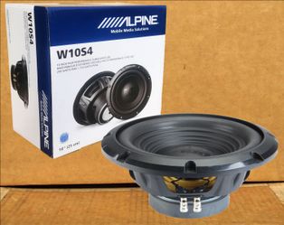 10" Bass Speaker 4-Ohm Subwoofer 750 Watt BaasLine Alpine W10S4 🚨 No Credit Needed 🚨