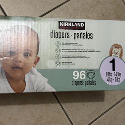 Kirkland Signature Diapers size 1 - 96 count