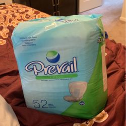 Prevail Adult Diapers 52 Ct