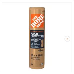 (15pcs) The Home Depot 38 in. x 100 ft. 42 mil. Extra Heavy Duty Floor Protection Drop Cloth