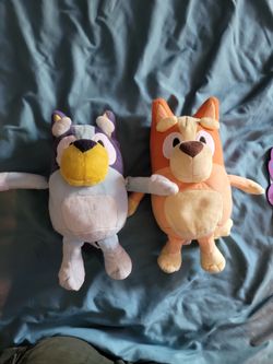 Bluey and bingo talking stuffy