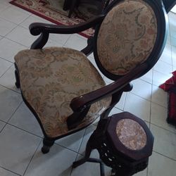 Antique Chair and Table