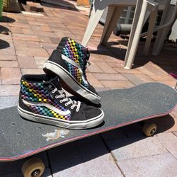Vans Size 4 High Top