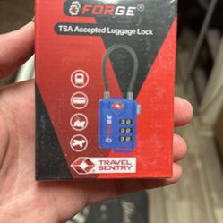 TSA Accepted Luggage Lock - 2 Pack