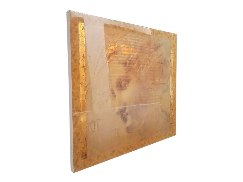 Richard Franklin "Song Of Athena" Neo-Classical Embellishmed Fine Art Print on Wood
