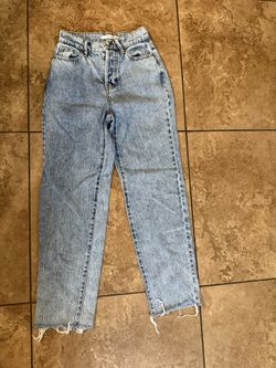 Pacsun high rise straight jeans