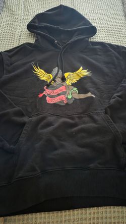 Denim Tears Black Angel Graphic Hoodie