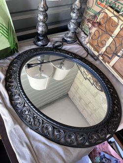 Mirrors And clock