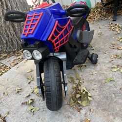 Spider man  6v kids Motorcycle 