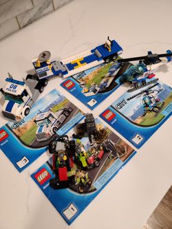 Lego City Helicopter Transporter