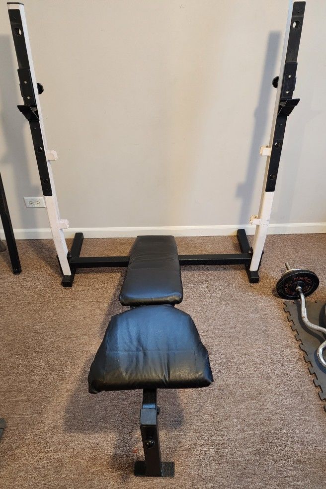 Olympic Weight Bench ( Weights Not Included )