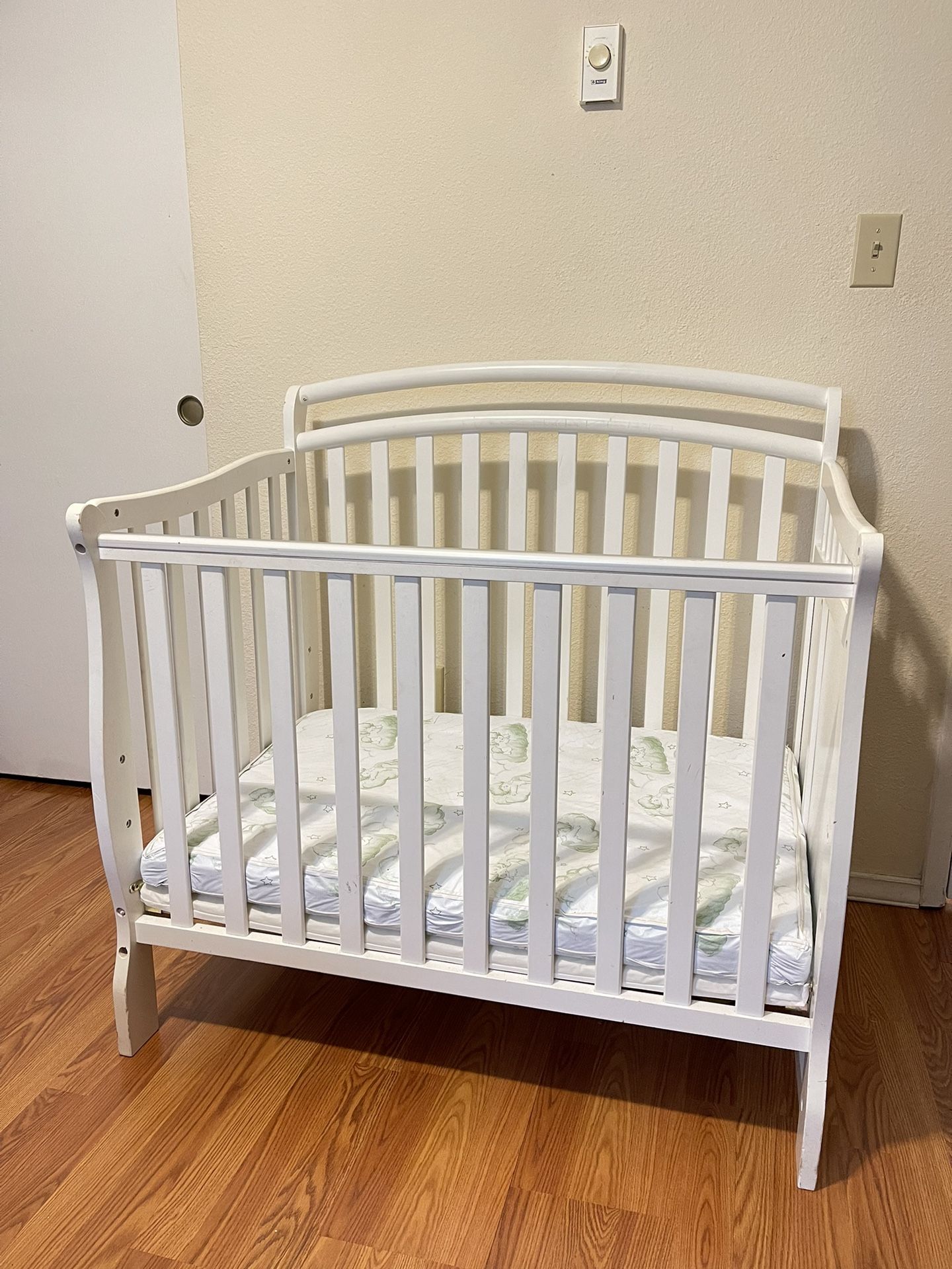 Baby White Crib