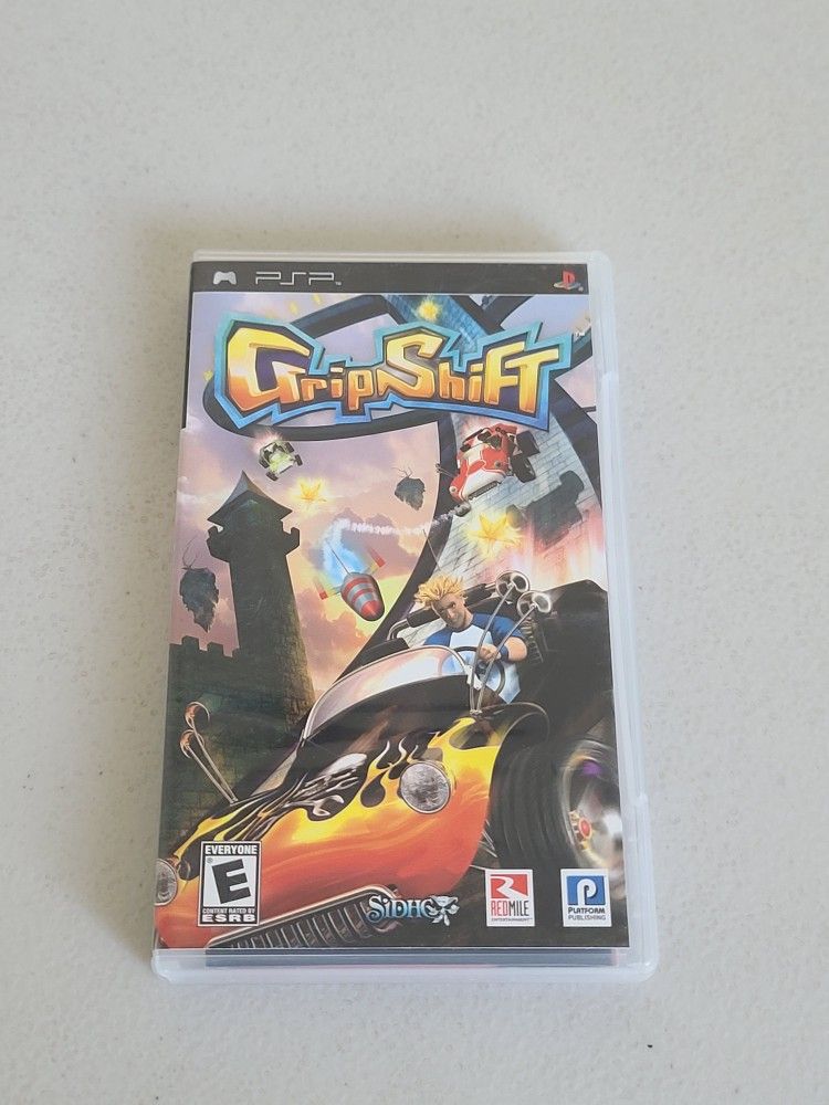 Gripshift Sony PSP PlayStation Portable Video Game CIB