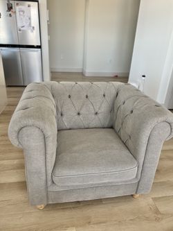 Grey Armchair