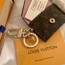 LV Monogram Envelope Keychain