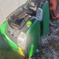 ((READ AD))((BROKEN HINGE PINS))(($60 EACH))((HOOD D--SERIES or E--SERIES Johndeere)) Riding Mower 