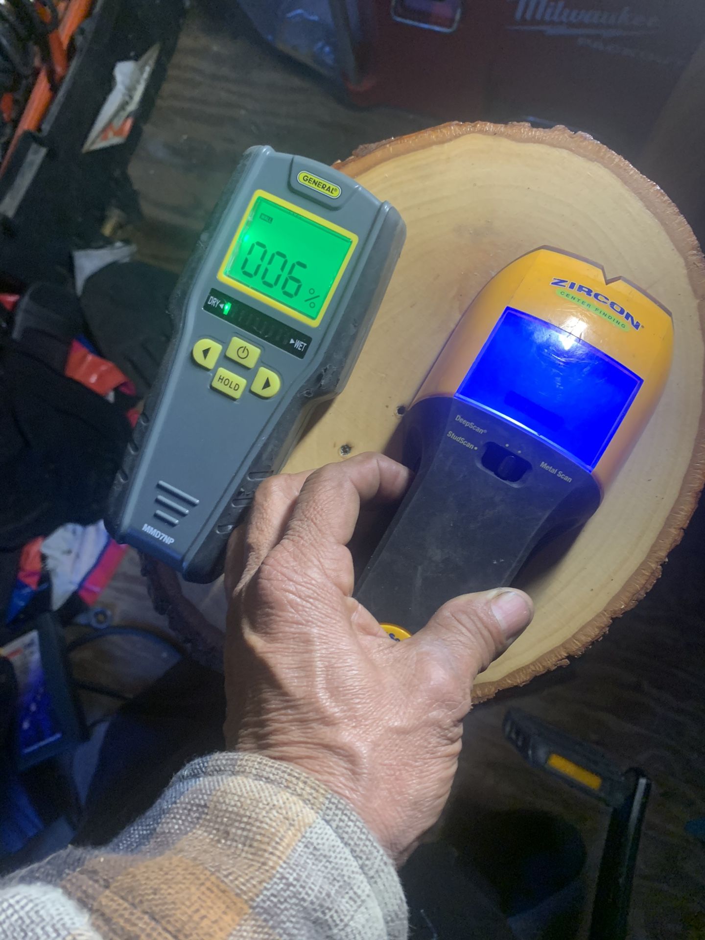 Moisture Meter And Stud Finder