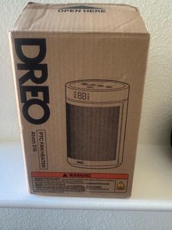 NEW Dreo Atom 316 heater and fan