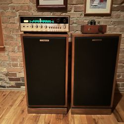 Sansui 1000x Amplifier Receiver Reconditioned Plus Tube Preamp 