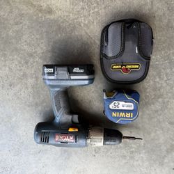 Electric Drill & IRWIN Straight-line 
