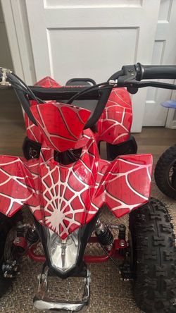Kids Mini ATV Spider-Man Graphics