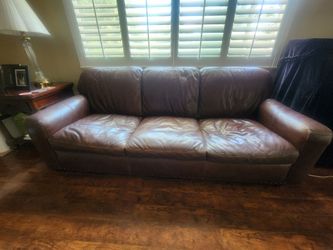 Leather Sofa!