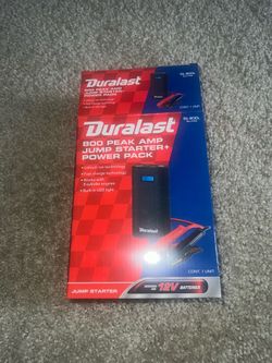 Duralast jump starter