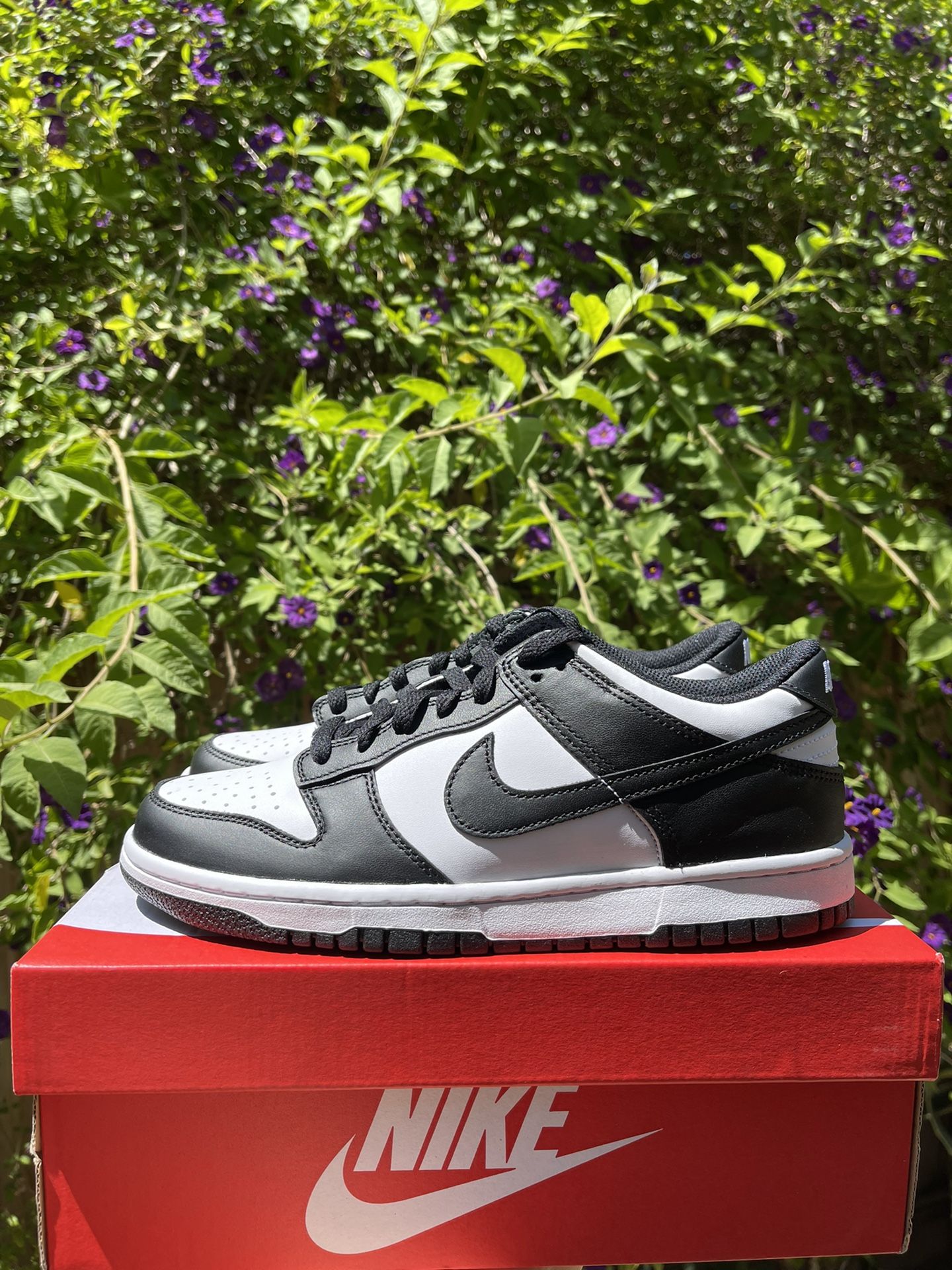 Nike Dunk Low Retro Panda White Black GS Size's 7Y/