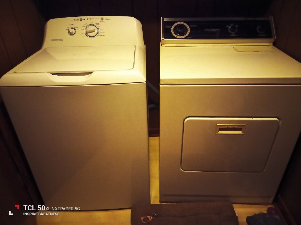 Working Washer And Dryer