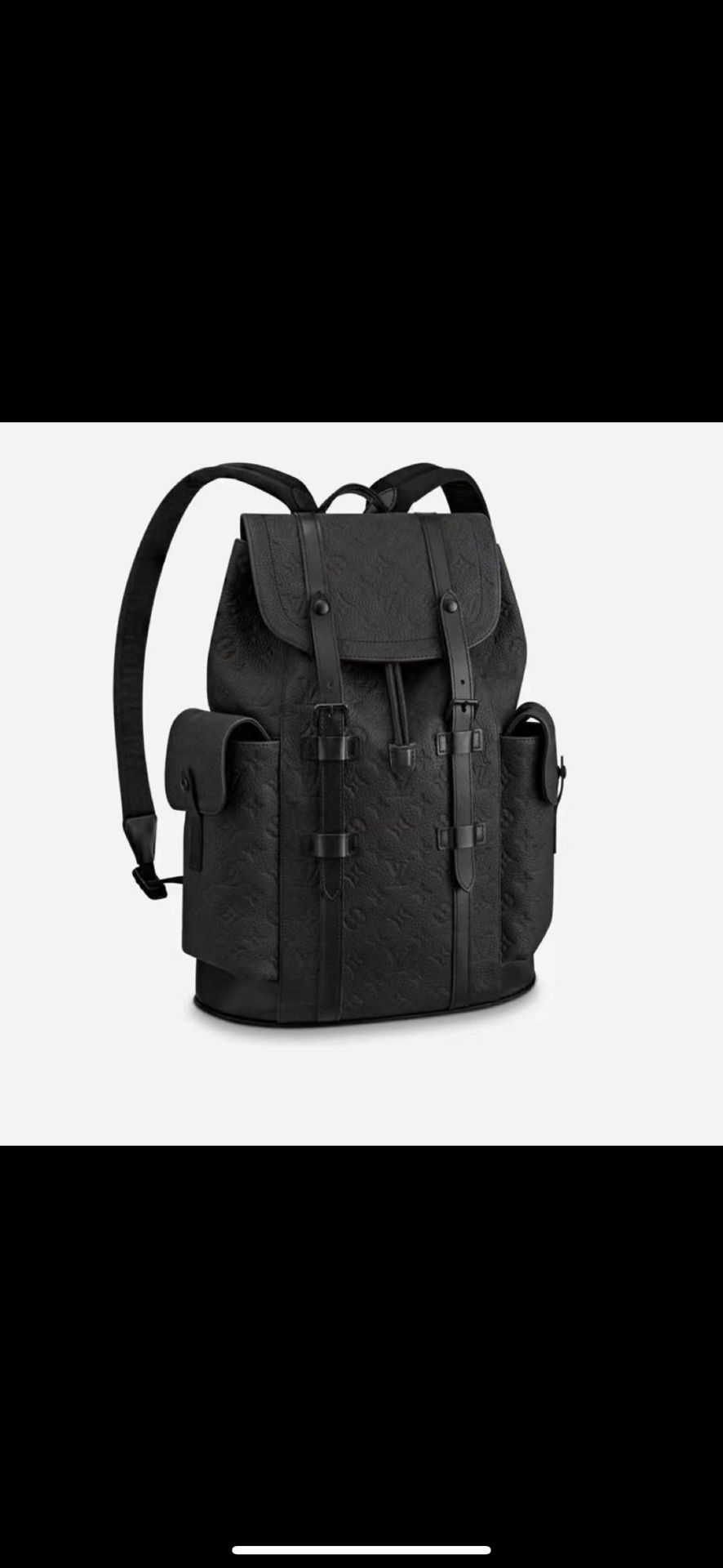 Men Leather designer Backpack! Brand New