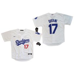 Shohei Ohtani #17 Los Angeles Dodgers Nike Stitched Home White Jersey NWT SIZE XL