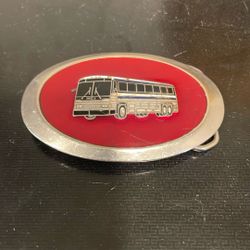 Vintage MCI Bus Belt Buckle.