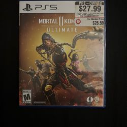 Mortal Kombat 11 Ultimate PS5 Game 