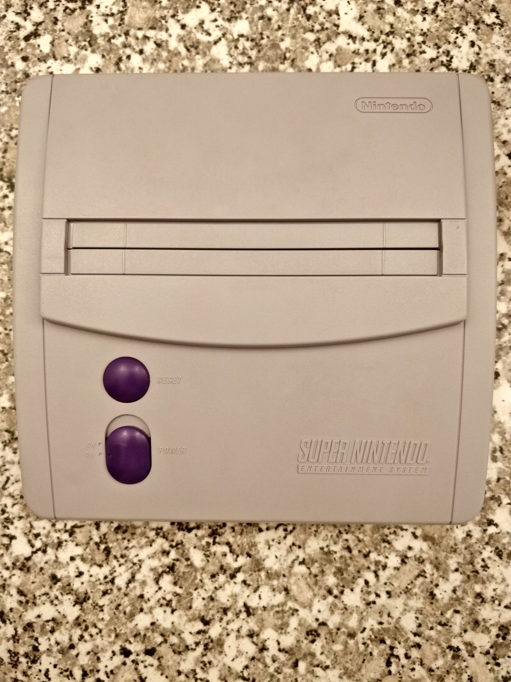 Super Nintendo SNES Mini Jr. Console (SNS-101) Refurbished. RGB. CSYNC. S-Video.