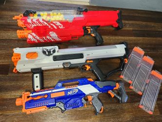 Modified Nerf Blasters
