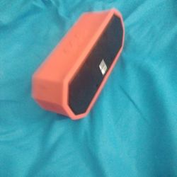 Hello I'm Selling This Red N Black Bluetooth Speaker