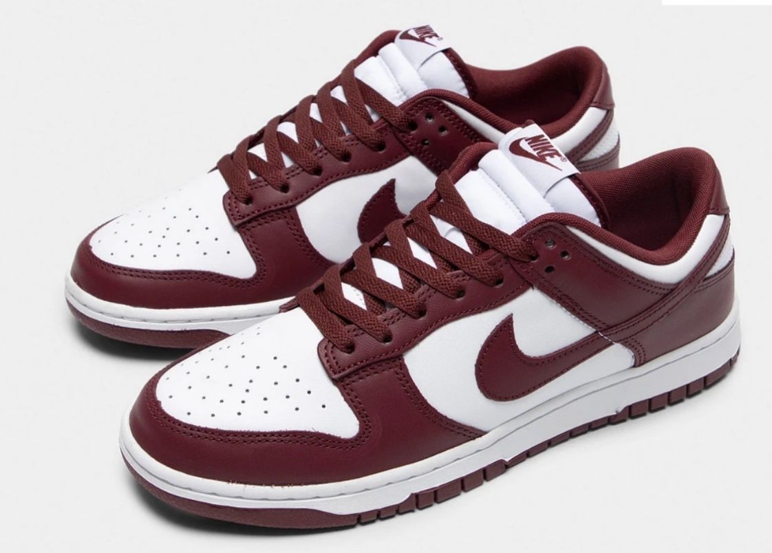 Nike Dunk Low Retro Shoes "Redwood" White DV0833-115 Men's size 10