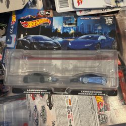 Hot Wheels Car Culture Lamborghi Aventador Coupe Huracan LP Real Riders