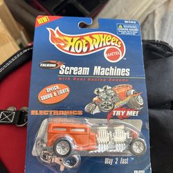 Hot wheels screen machines, way too fast