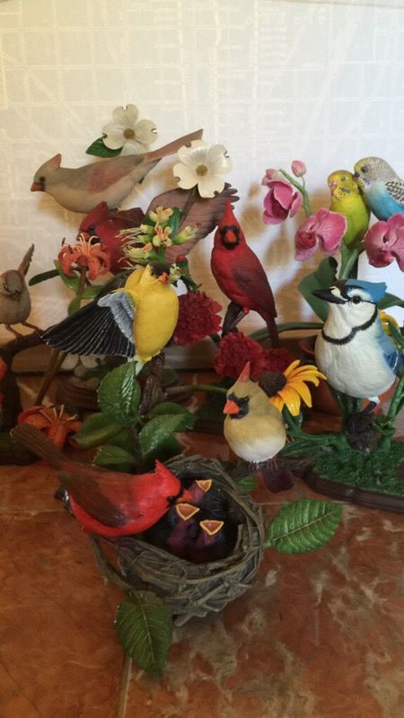 6 Bob Guge & 1 Jeff Rechin figurines - not in box -all for $8