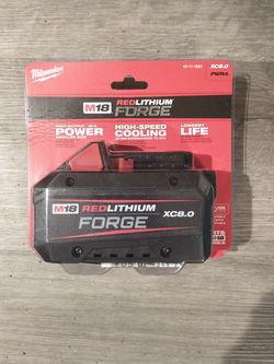 Milwaukee M18 Forge XC8.0 Battery – Brand New Sealed