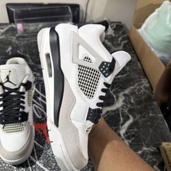 Nike Jordan 4 Military Black Size 8.5 Brand New