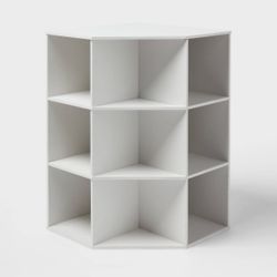 Corner Bookshelf 