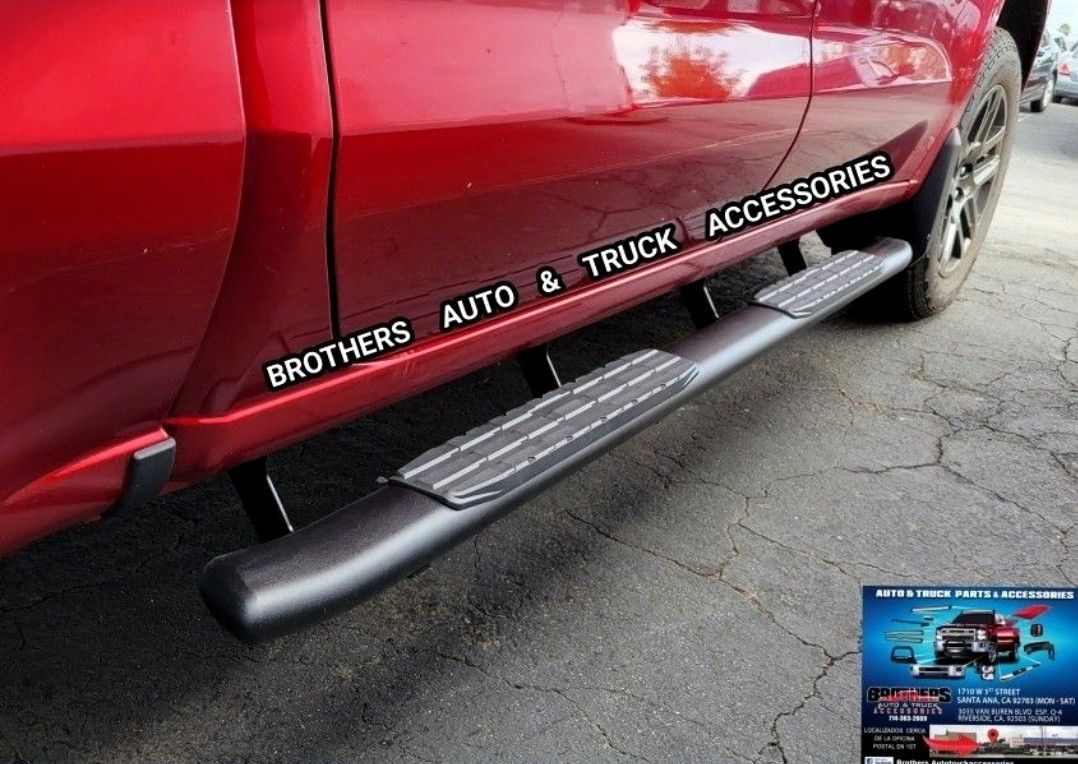 Running Board Side Step Estribos Escalones Trifold Tapas para Trocas