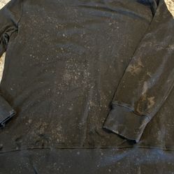  XL NEW Lightwear EZwear Spring Black Fried Fall Winter Womens Black Sweatshirt  NEW WITHOUT TAGS