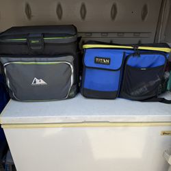 2 Ice Beverage Cooler Bags 