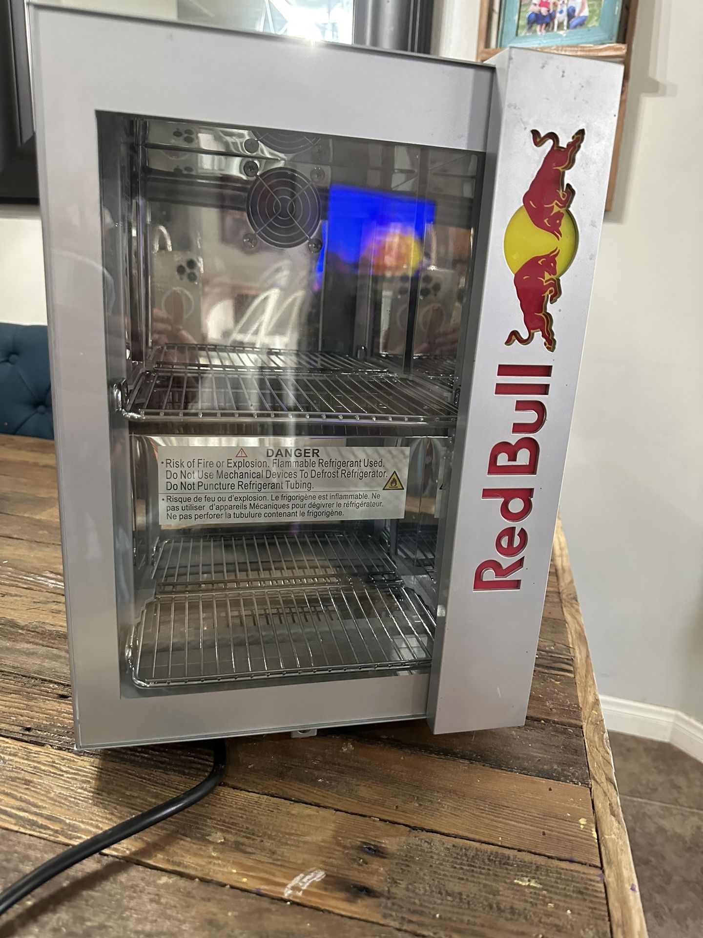 Red Bull Mini Fridge