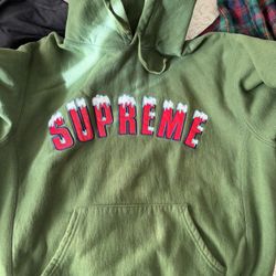 Supreme Icy Arc Hoodie Large